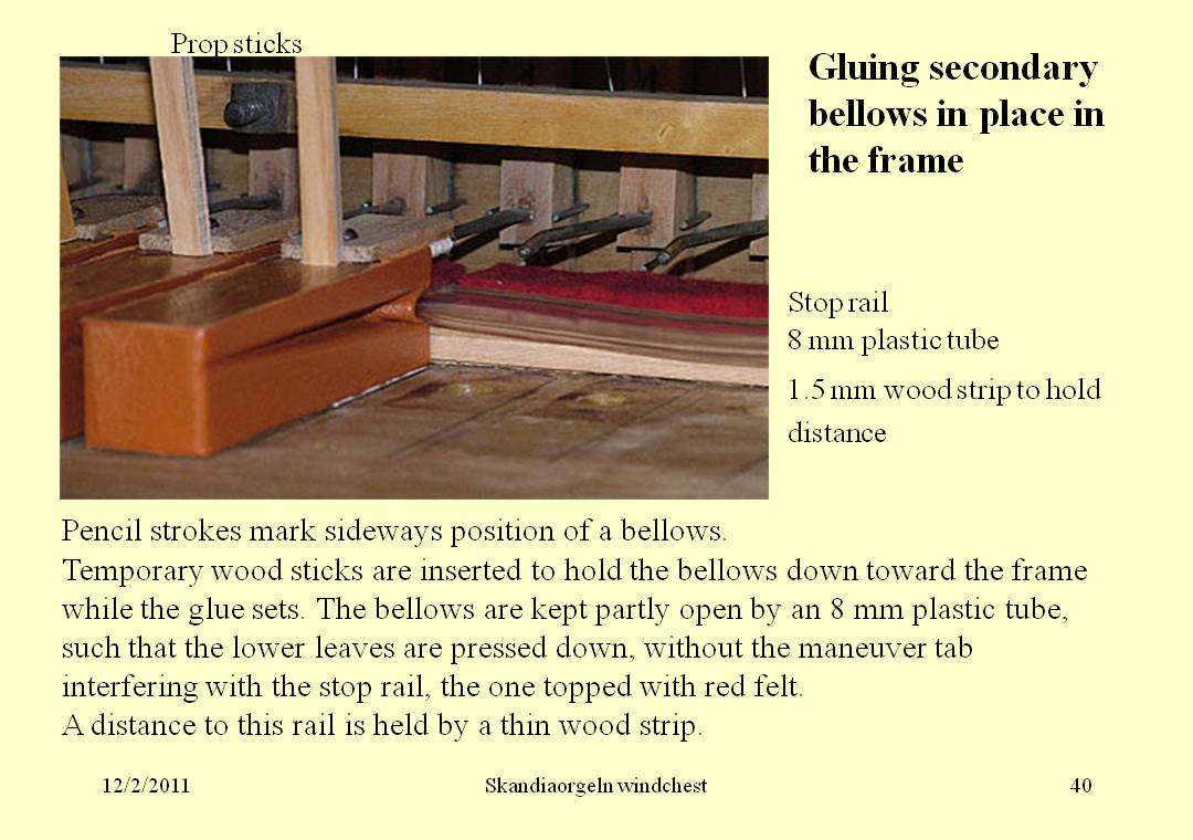 gluing
      secondaries