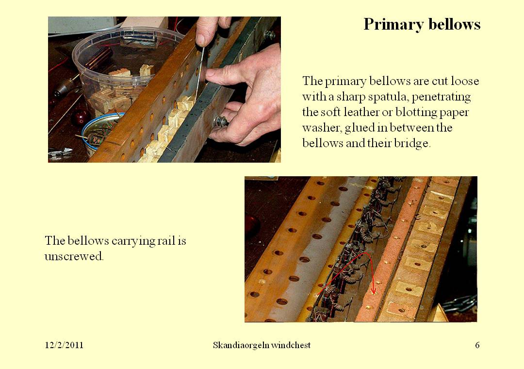 primary bellows
      break away